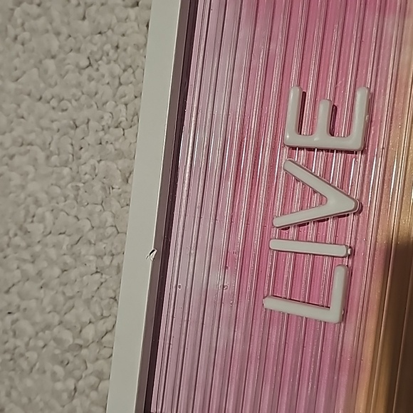 Letter board sign with inuded letters and symbols - Picture 4 of 5